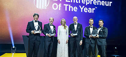 Markus H. Gericke wins the Swiss Entrepreneur of the Year 2021 Award 