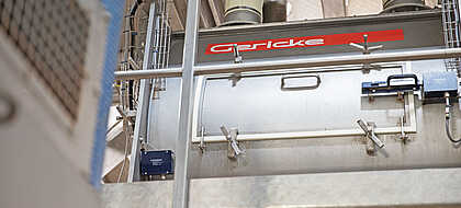 GERICKE GMS Mixer in a food installation in the UK 